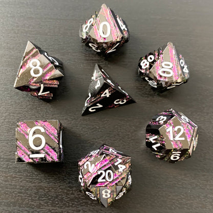 Arcane Fortress Metal Dice Set